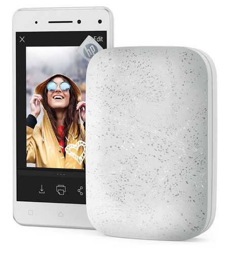 HP Sprocket Select Portable Printer, 2.3x3.4" Instant Photo Printer-Eclipse NISB - Picture 7 of 9