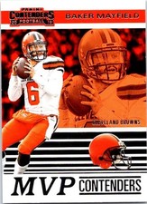 2019 Panini Contenders Baker Mayfield #MVP-BM Cleveland Browns