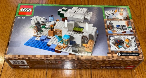 2018 LEGO Minecraft: The Polar Igloo (21142) 278 Pieces Retired New Sealed - Picture 3 of 5