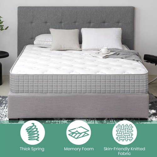 King Mattress Orthopaedic Hybrid Mattress Spring & Memory Foam H6 Firmness - Bild 4 von 15