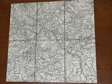 BIOGLIO (BIELLA)- ANTICA MAPPA CARTINA SCALA 1:25000