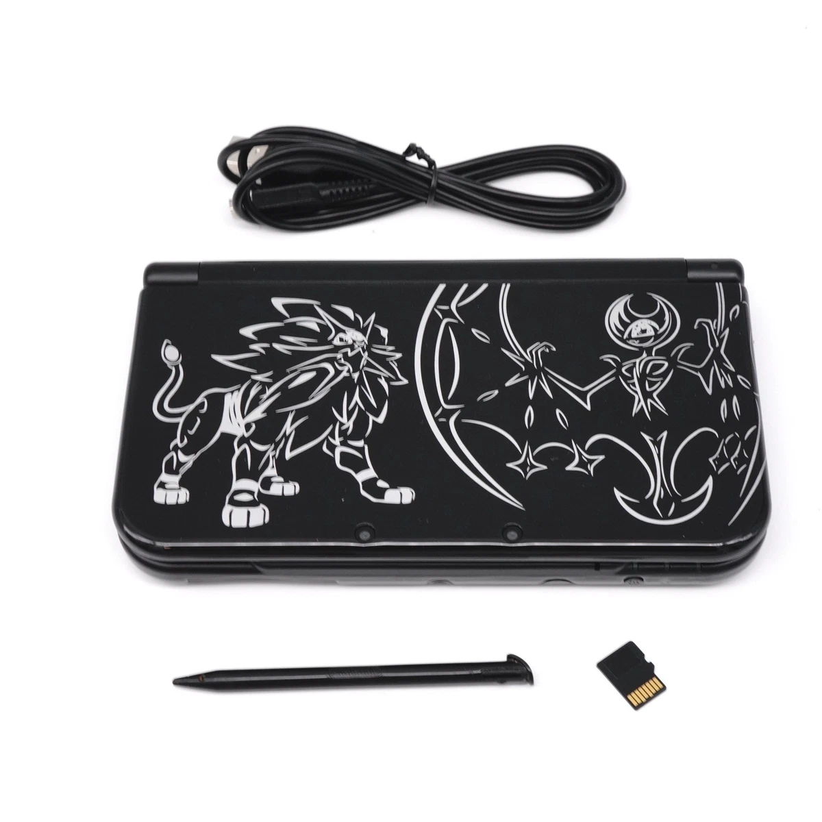 Nintendo New 3DS XL LL Pokemon Solgaleo Lunala Black Sun and Moon