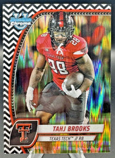Tahj Brooks 2024 Bowman U Chrome #193 Black and White Stealth /48