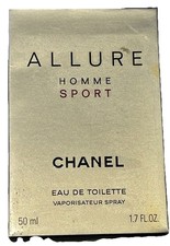 CHANEL ALLURE HOMME SPORT EAU DE TOILETTE SPRAY 50ML - BNIB  SEALED