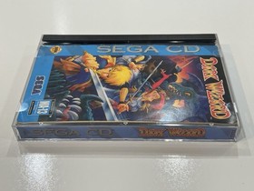 Dark Wizard (Sega CD, 1994) CIB Complete in Box w Manual + Reg Card + Foam Nice!