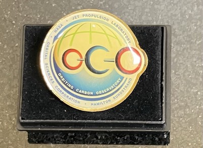 NASA JPL OCO Orbiting Carbon Observatory Lapel Pin