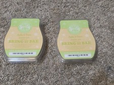 NEW SCENTSY Apples  Pears Scent 3.2oz Wax Bar Bring Back My Bar Lot Of 2