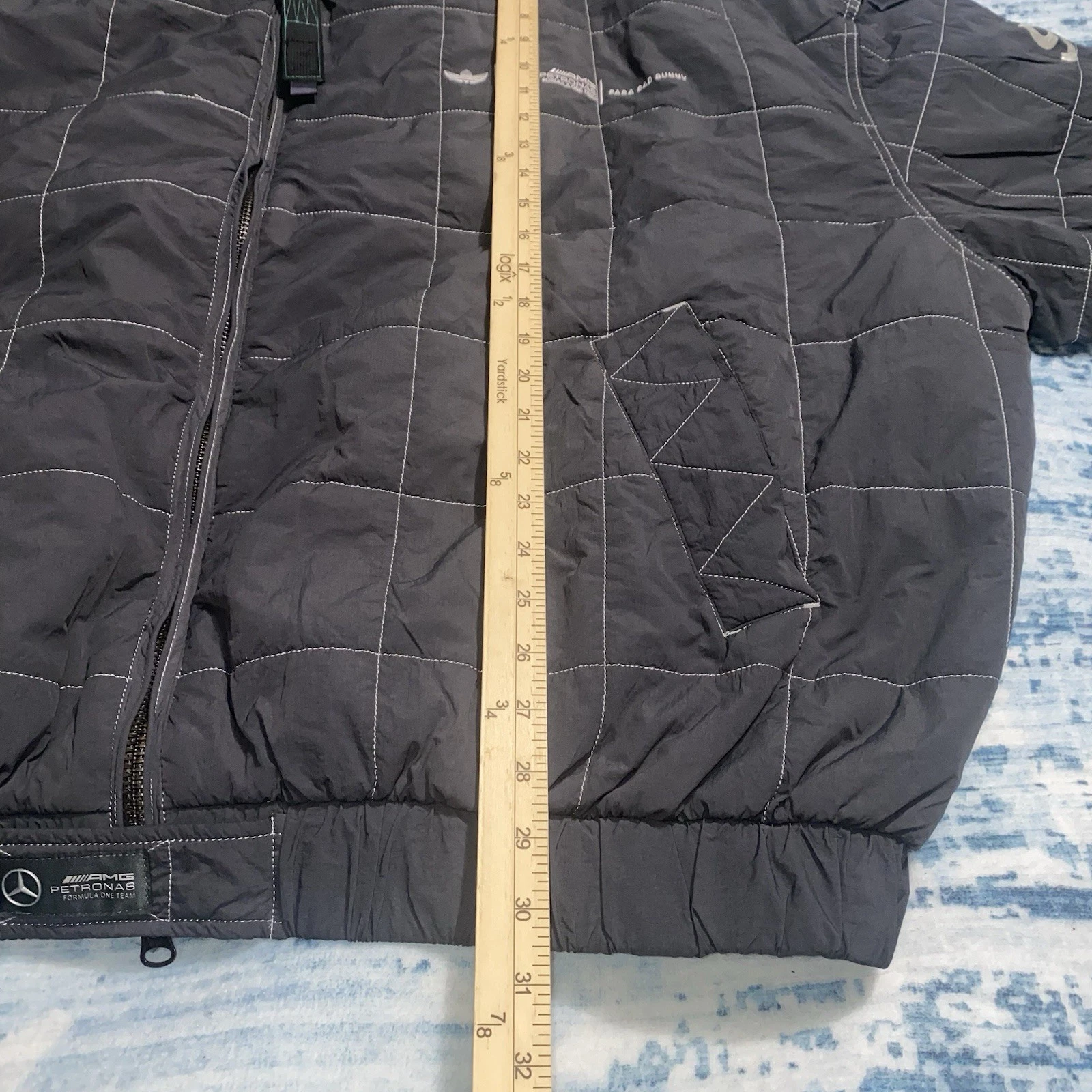 Adidas Para Bad Bunny x Mercedes-AMG Racing Jacket Size 3XL  KH4143  Petronas F1 image 12