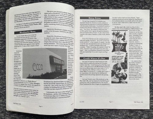 ECCO # 21 1996 The World of Bizarre Video THE BLACK CAT 60s Smut CHARLES KILGORE - Bild 21 von 24