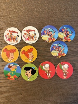 1994  The Flintstones  POGs vintage pog milk caps