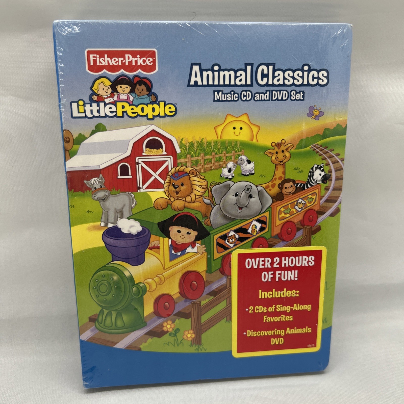 Fisher Price Little People Animal Classics 2xSing-Along CDs Discover Animals DVD