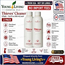 2 Pack Young Living Thieves Household Cleaner Essential Oil-Infused 14.4 fl oz  