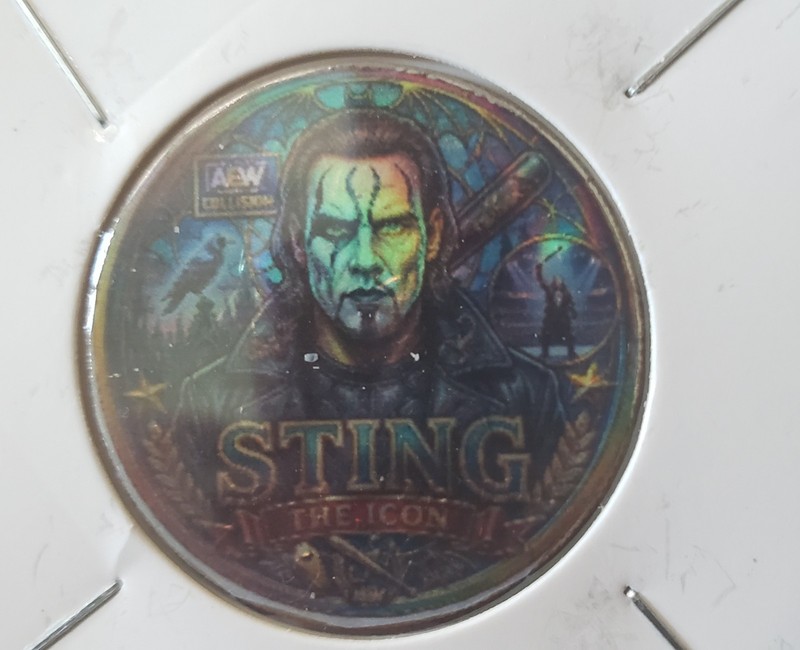 Sting AEW ICON  Kennedy Half Dollar