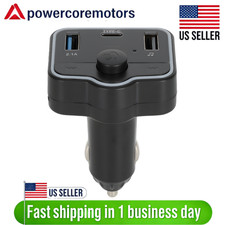 BLUETOOTH CAR FM TRANSMITTER MP3 PLAYER RADIO WIRELESS ADAPTER KIT 2 USB CHARGER