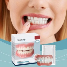 Full Denture Set For Men And Women Upper And Lower Denture False Teeth Personal