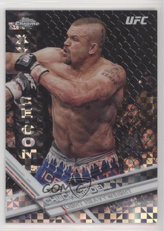 2017 Topps Chrome UFC X-Fractor Chuck Liddell #54 z1r