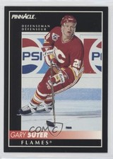 1992-93 Pinnacle Canadian Gary Suter #195 13h3