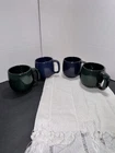 Vintage Set Of 4 Frankoma Pottery Mug Cup Made In USA
