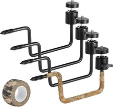 Trail Camera Tree Mount 4 Pack Tracking Bracket Tree 1/4" x 20 Screw 360