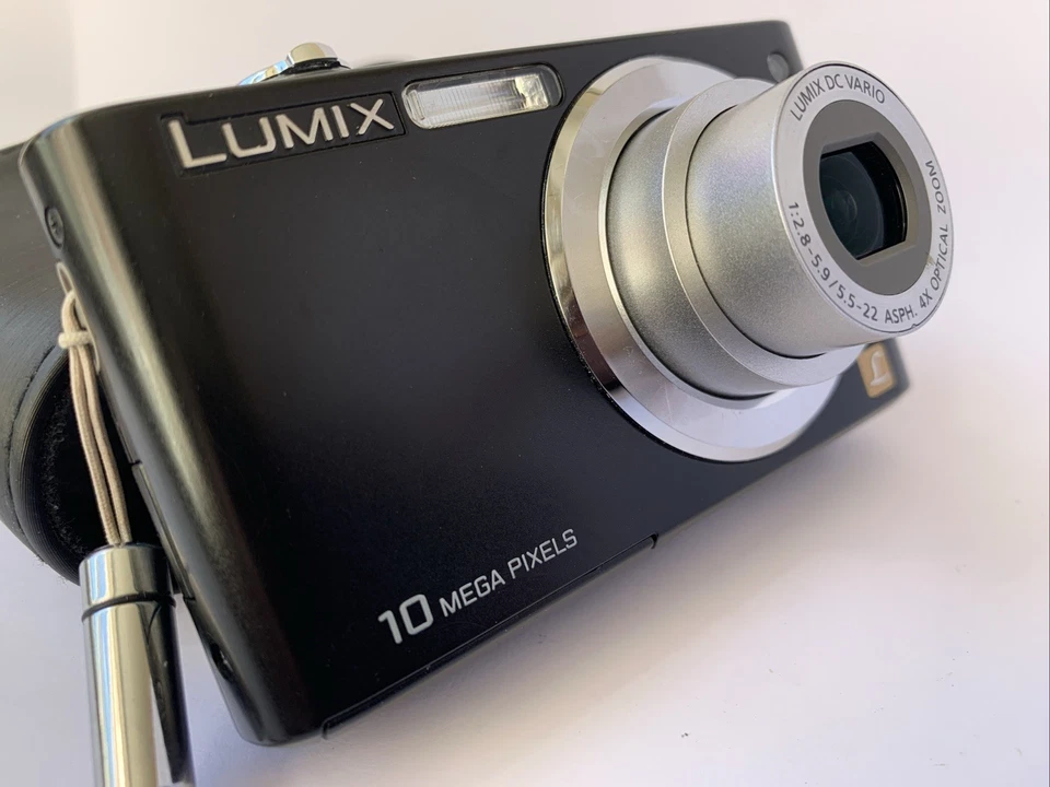 Panasonic Digital Camera Lumix DMC-F2 10.1MP Black Tested *Read*, photo 3 of 5
