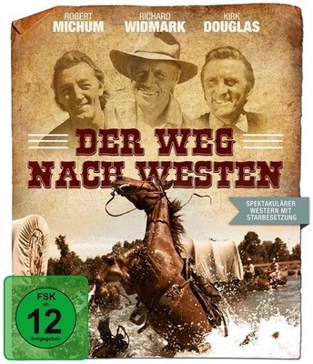 KIRK/MITCHUM,ROBERT/WIDMARK,RICHARD DOUGLAS - DER WEG NACH WESTEN   DVD NEU 