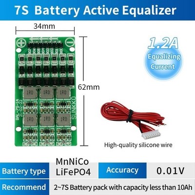 SUNKKO BAL-7S-1A     Balancer 2-7S Equalizer for Ternary Iron Li #zc