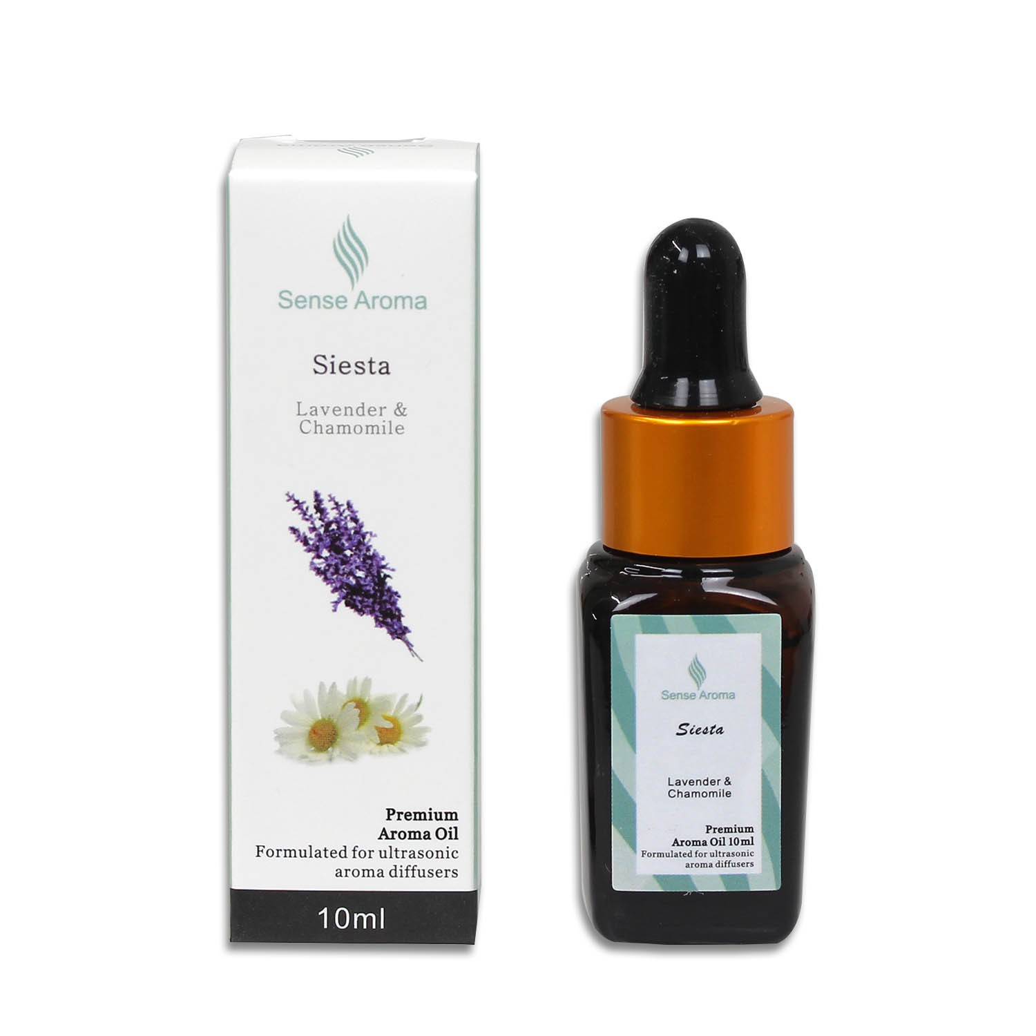 10ml Siesta Fragrance Aroma Oil for Ultrasonic Diffusers Lavender Chamomile