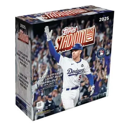 2025 Stadium Club Parallels- Light Blue, Sepia, Red, Lime - Volume Discount
