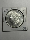 1878-S Morgan Silver Dollar UNC BU Better Date