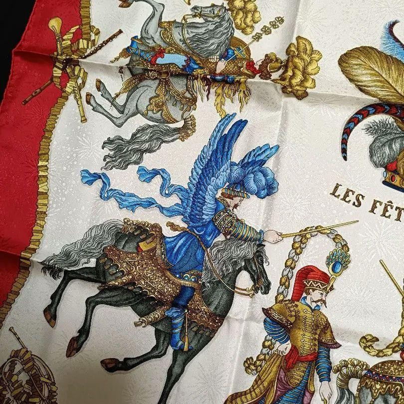 Hermes Sun King Silk Scarf 35