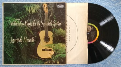 M- TESTED MONO Laurindo Almeida & Villa Lobos ''Music For The Spanish Guitar'' LP