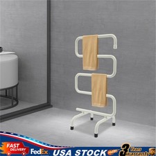 66W Electric Towel Warmer Heated Towel Rack Bathroom Spa Salon Towel Drying Rack