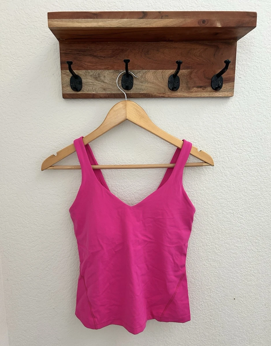 Lululemon Pink Tank Activewear Tops for Women for sale - eBay