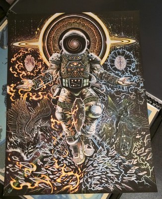 Miles Tsang Primus 2023 Cygnus X1 RUSH Art Print Glow In The Dark Signed  /80
