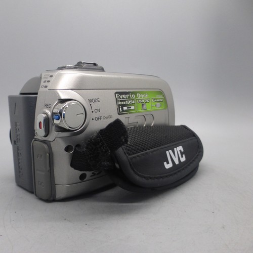 JVC Everio GZ-MG275EK Handheld High Definition HDD Camcorder Silver Tested - Picture 5 of 9