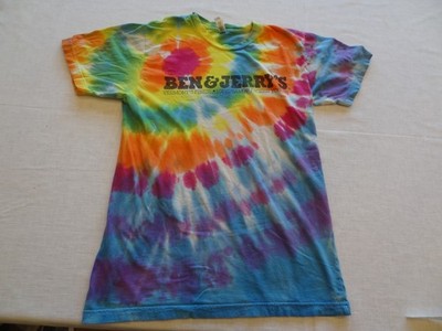 Ben & Jerry s Ice Cream Tie Dye T-Shirt Men s Medium 
