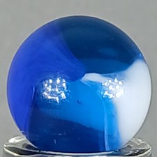 Peewee Vacor Bluejay Marble .45 Inches Near-Mint Condition Combined Shipping