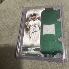 2025 Topps Tier One Mariano Rivera Legends Relic Green Foil /49 Patch Yankees