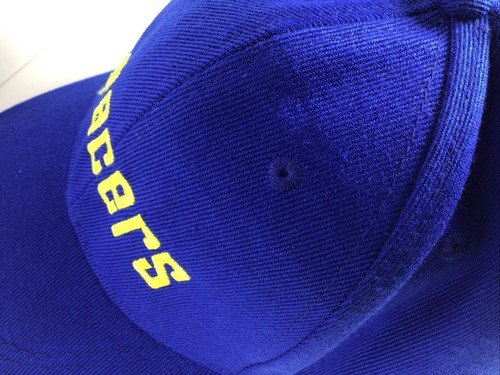 Main Gate Indiana Pacers Official Hat Lucas Oil Stadium adjustable strap Blue - Picture 12 of 12