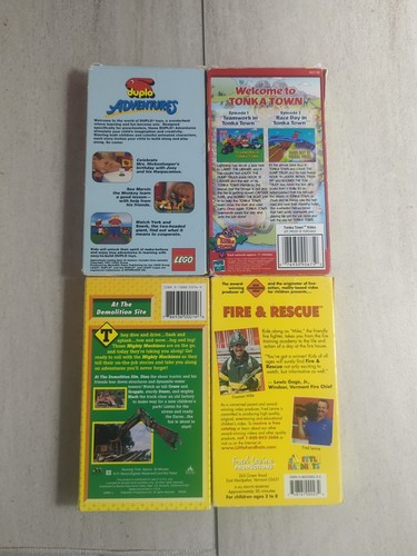 Kinder VHS Lot LKW Bau und Lego EUC - Bild 2 von 6