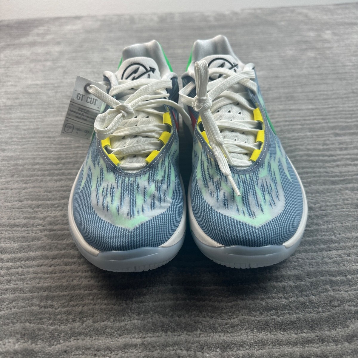 NEW Nike Air Zoom GT Cut 2 Mens 9.5 Blue Green Low Top Basketball