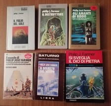 Philip José Farmer N. 6 Libri Fantascienza Come Da Foto di Vari Editori 1972-84