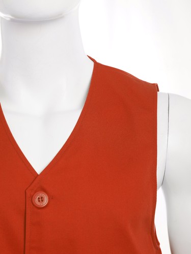 Unisex Kids Waistcoat High Visibility Vest Junior Uniform V-neck Volunteer S-M - Picture 54 of 57