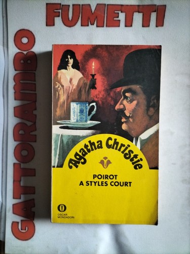 Agatha Christie N.8 "Poirot A Styles Court" Mondadori Buono++