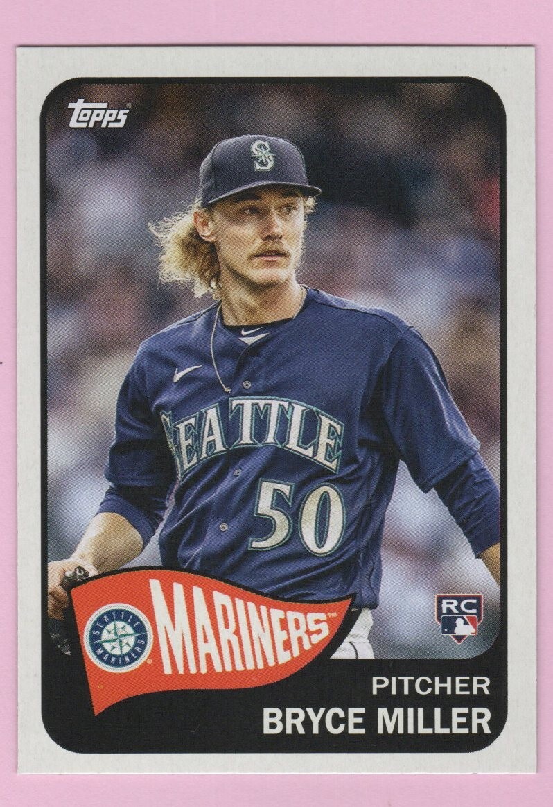 2023 Topps Archives  Bryce Miller RC #143 Seattle Mariners