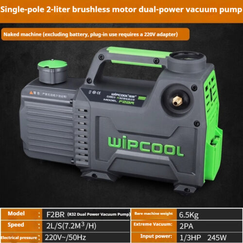 Bombas de vacío portátiles para instalación y mantenimiento de aire acondicionado - Imagen 13 de 26