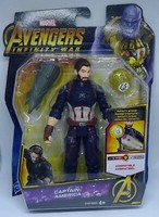 Captain America - Marvel Avengers Infinity War - Hasbro Actionfigur - 15Cm - Neu