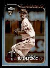 2024 Topps Baseball Chrome Sepia Refractor #198  Jordan Balazovic  RC