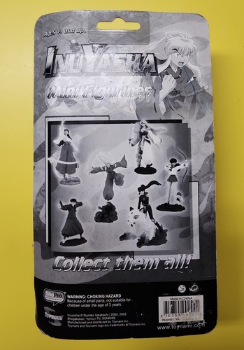 Inuyasha Toynami mini Figure Sesshomaru Factory Sealed 2005 see description - Picture 2 of 7
