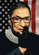 Justice Ruth Bader Ginsburg RBG Portrait Imagekind Wall Art Poster